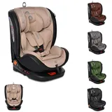 Lorelli Kindersitz Ares i-Size (40-150cm) Isofix, verstellbar, Sitz 360° drehbar beige