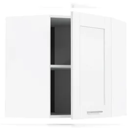 VCM Eckschrank Colura 57 x 57 x 60 cm Weiß