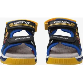 GEOX Android Sandalen Black / Royal 33