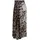 Smith & Soul Maxirock Damen Animalprint Braun L