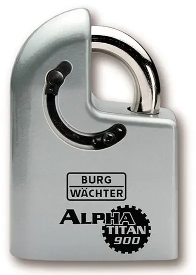 Hangschloss Burg-Wächter 900 Alpha Titan