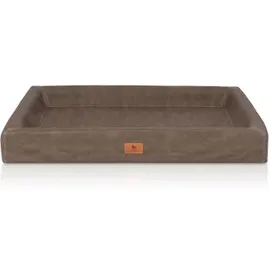 Knuffelwuff Hundebett Austin M-L 85 x 65 cm braun