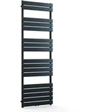 Blumfeldt Badheizkörper 600 x 1800 mm 890 W schwarz Mittelventil