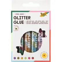 Folia Klebestift Glitter Glue Spiral 6 x 10,5 ml