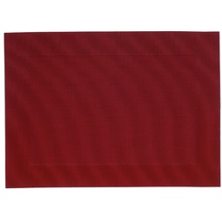 Tisch-Set Nicoletta PVC rot 45,0x33,0cm