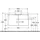 Villeroy & Boch Waschbeckenunterschrank Architectura 2 Türen 95 x 52 cm Weiß Matt