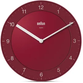 Braun BC 06 R-DCF Funkwanduhr rot