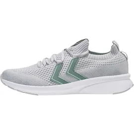 hummel Flow Seamless white/silt green 36