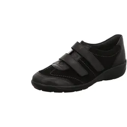 Semler Damen Slipper bequem Birgit in schwarz