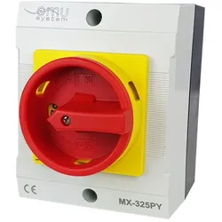 Hauptschalter 25A Reparaturschalter MX-325PY Gehäuse Lasttrennschalter XBS