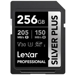 Lexar SDXC Silver Plus UHS-I 256GB
