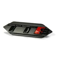 Audi TTS Schriftzug Emblem Logo schwarz Kühlergrill