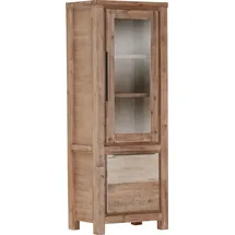 GUTMANN FACTORY Vitrine Tulsa 66 x 47 x 180 cm Beige