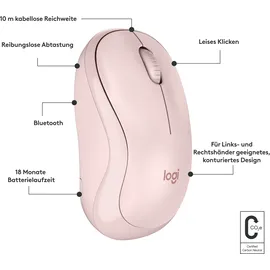 Logitech M240 Silent Bluetooth Mouse Rose