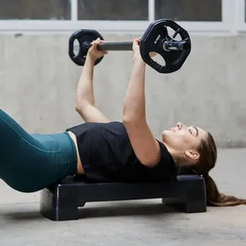 Matchu Sports Aerobic Langhantel Set Langhantel 20 kg schwarz