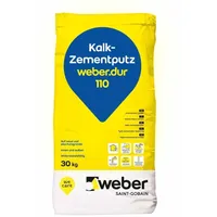 Weber Saint Gobain weber.dur 110 Kalk-Zementputz WA mineralisch Unterputz,