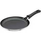 Tramontina Aluminium Antihaft Crepes Pfanne Professional, 22 cm, Pancake, Pfannkuchenpfanne, 20894-022, Schwarz