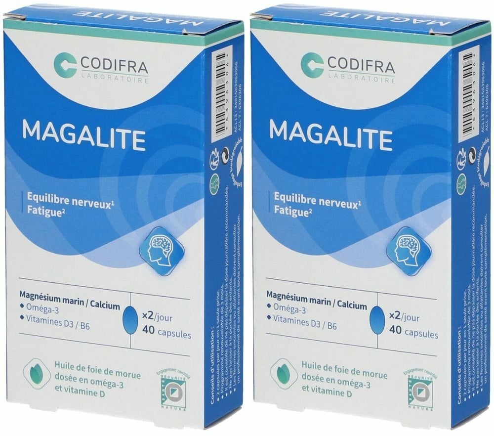 Codifra Magalite 2x40 pc(s) comprimé(s)
