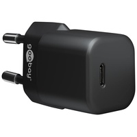 Goobay USB-C PD (Power Delivery) Schnellladegerät nano (20W) black