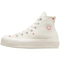 Converse Chuck Taylor All Star Lift Platform Y2K Heart Red, White