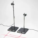 Secabo modularer Einzelkreuzlaser Tischversion mit 500mm Stange