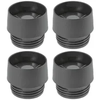Emsa 4er-Set Ersatzdeckel Travel Mug für Thermobecher 0,36 &