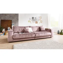 Candy Big-Sofa Polyester 3-Sitzer Rosa