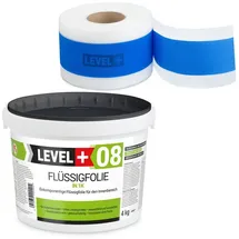 LEVEL PLUS Dichtset 4 kg Flüssigfolie 5 m Dichtband