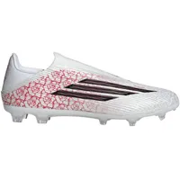 adidas F50 League Laceless FG/MG Cloud White / Core Black / Lucid Red 46