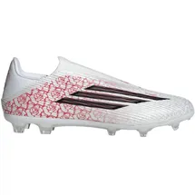 adidas F50 League Laceless FG/MG Cloud White / Core Black / Lucid Red 46