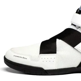 EVERLAST Powerlock X-trainer Boxschuhe Weiß Größe 6, leicht, Vollmesh, Stoßdämpfung, Wettkampf & Training, sicherer Sitz