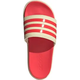 Adidas Adilette Platform Slides RUTSCHEN, Warm Vanilla/semi Lucid Red