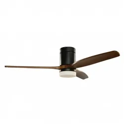 Grunkel DECKENVENTILATOR, 132 cm Durchmesser, dunkles Holz