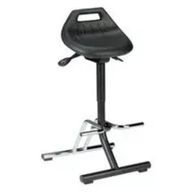 bimos Industriestehhilfe PU-Sitz klappbar Sitzhöhe 640-840 mm
