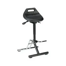 bimos Industriestehhilfe PU-Sitz klappbar Sitzhöhe 640-840 mm