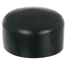 GAH Alberts Pfostenkappe rund Kunststoff Schwarz 60 mm