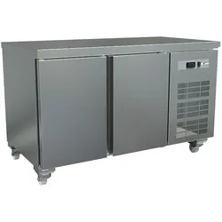 Gastro Kühltisch Kühlschrank Kühlung , 2 Türen, 1342x700x850mm | + GT24 Geschirrtuch