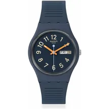 Swatch Unisexuhr SO28I700 - blau