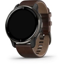 Garmin Venu 2 Plus schiefergrau/dunkelbraun