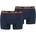 Basic Boxershorts peacoat/orange XL 2er