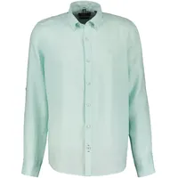 Lerros Lässiges Herren Leinenhemd, Langarm - Light sea Blue - M