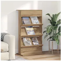 vidaXL Magazinregal Artisan-Eiche 70 x 41 x 126 cm Holzwerkstoff