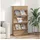 vidaXL Magazinregal Artisan-Eiche 70 x 41 x 126 cm Holzwerkstoff