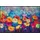 Wash+Dry Flowerlover 50 x 75 cm Blau