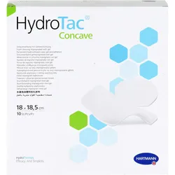 Hydrotac concave Schaumverband 18x18,5 cm 10 St