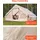 Vevor Aufblasbare Zelte für Camping 4x3x2 m, 5–8 Personen, 300D Oxford Glamping-Zelt mit Ofenanschluss, Handpumpe 2 Türen & 4 Netzfenstern, inkl. Aufbewahrungstasche für einfachen Transport