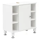 KADIMA DESIGN Waschbeckenunterschrank 60 x 64 cm Weiß