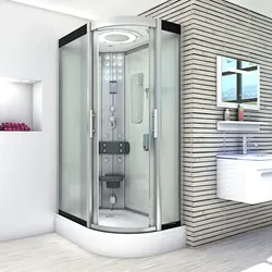 Duschkabine Komplettdusche Fertigdusche Dusche D60-70M0R 80x120 cm ohne 2K Scheiben Versiegelung