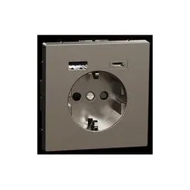 Merten Schuko-Steckdose 1 St. Nickelmetallic