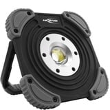 ANSMANN LED Baustrahler mit Akku 1400 Lumen & 10W - aufladbare Arbeitsleuchte flexibel & dimmbar IP64 - robuster LED Strahler für Baustelle, Werkstatt & Garage - LED Arbeitsscheinwerfer Arbeitslampe